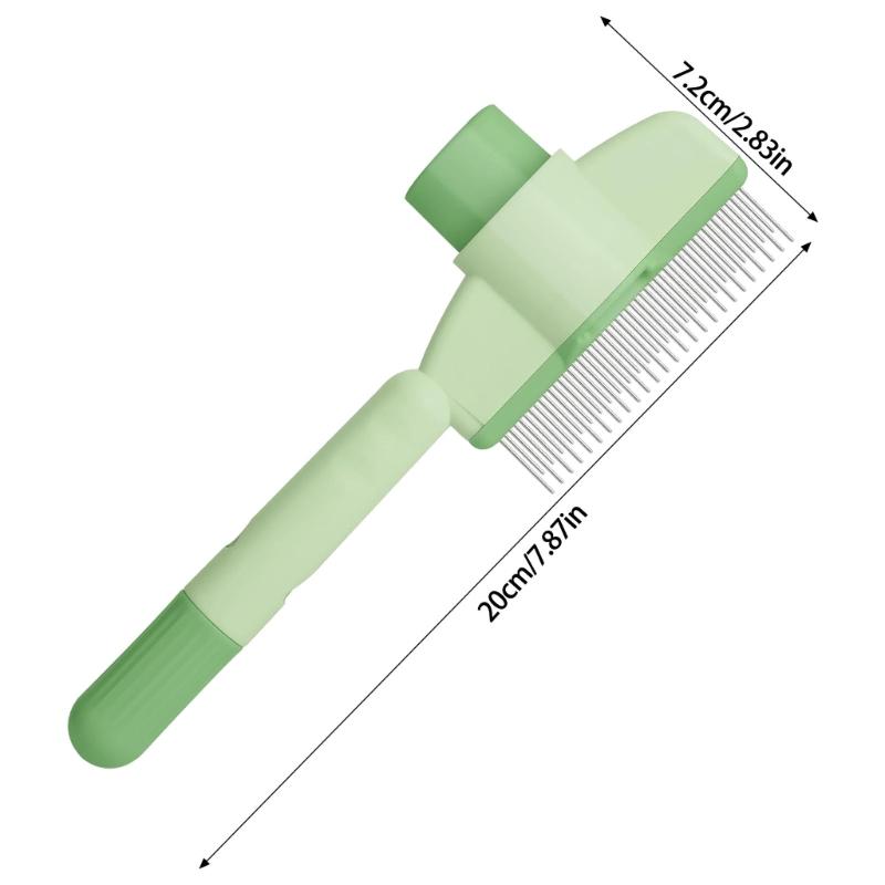 Pet Grooming and Care Comb for Dog and Cats Removes Loose Furs and Dirt with Comfortable Grip Designs Grooming Supply