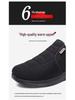 Winter Non-slip Warm Shoes for Men and Women - Thick, Velvet-lined, Waterproof, Cold-proof Cotton Shoes for Middle-aged and Elderly.