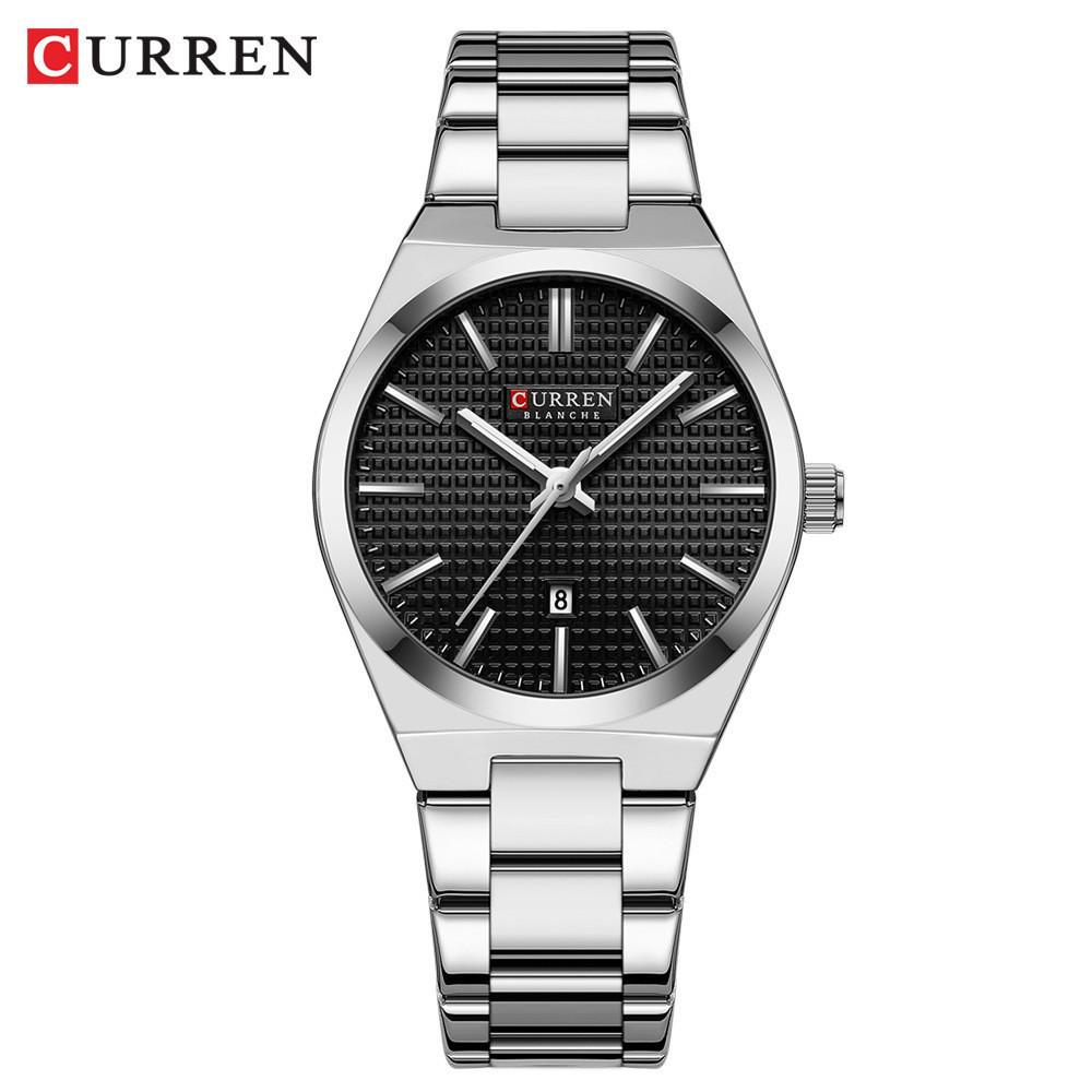 Curren Women s Fashion Steel Band Watch with Calendar - Model 8439.