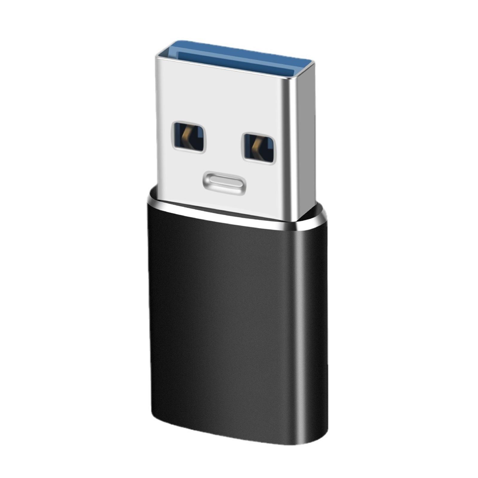 

USB3.2 Male To Type C Female Converter Быстрая зарядка и синхронизация Поддержка подключения ноутбука смартфона планшета чёрный