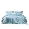 Fuanna 120S Long-Staple Cotton Sateen 4-Piece Bedding Set