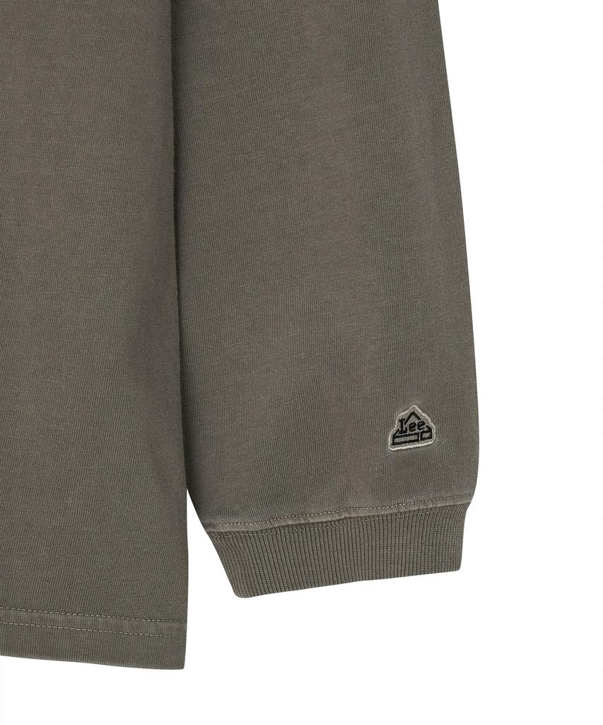 LEE Truck Graphic Long Sleeve T-Shirt Pigment Brown