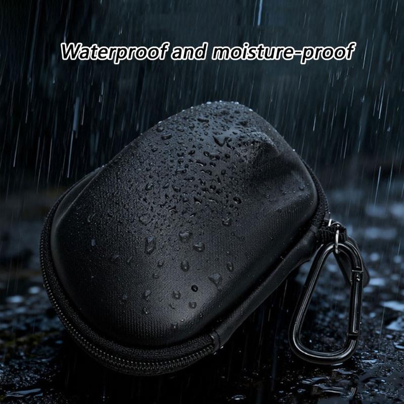 Hard Travel Case Bag For Professor 1 Wireless Mouse Shockproof Diving Fabric Case Handheld Bag for Travel Mouse Lightweight