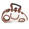 Dog Sling Carrier Portable Breathable Pet Carrier Bag with Leash for Small Dogs Cats Travel Hiking Brown S