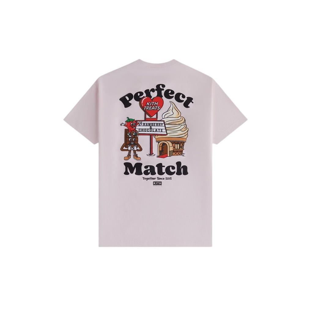 Kith Treats Chapel Tee Bloom Men Tops Pink KHT030177-611