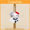 Hello Kitty Cartoon Plush Doll Keyring With Pp Cotton Filling For Gifts