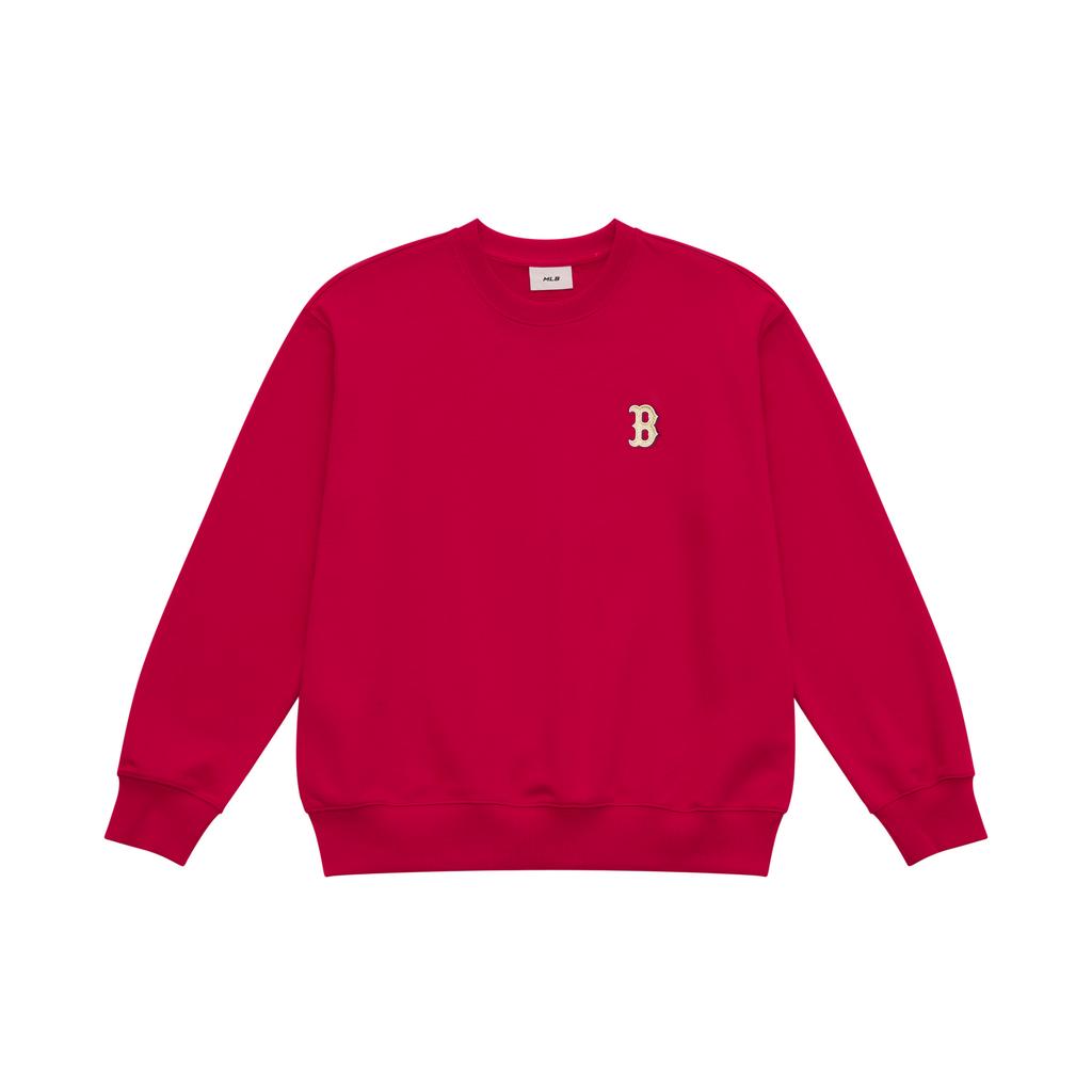 New MLB Boston Red Sox Sweatshirt Unisex Deep Red 3AMTQ0151-43RDD