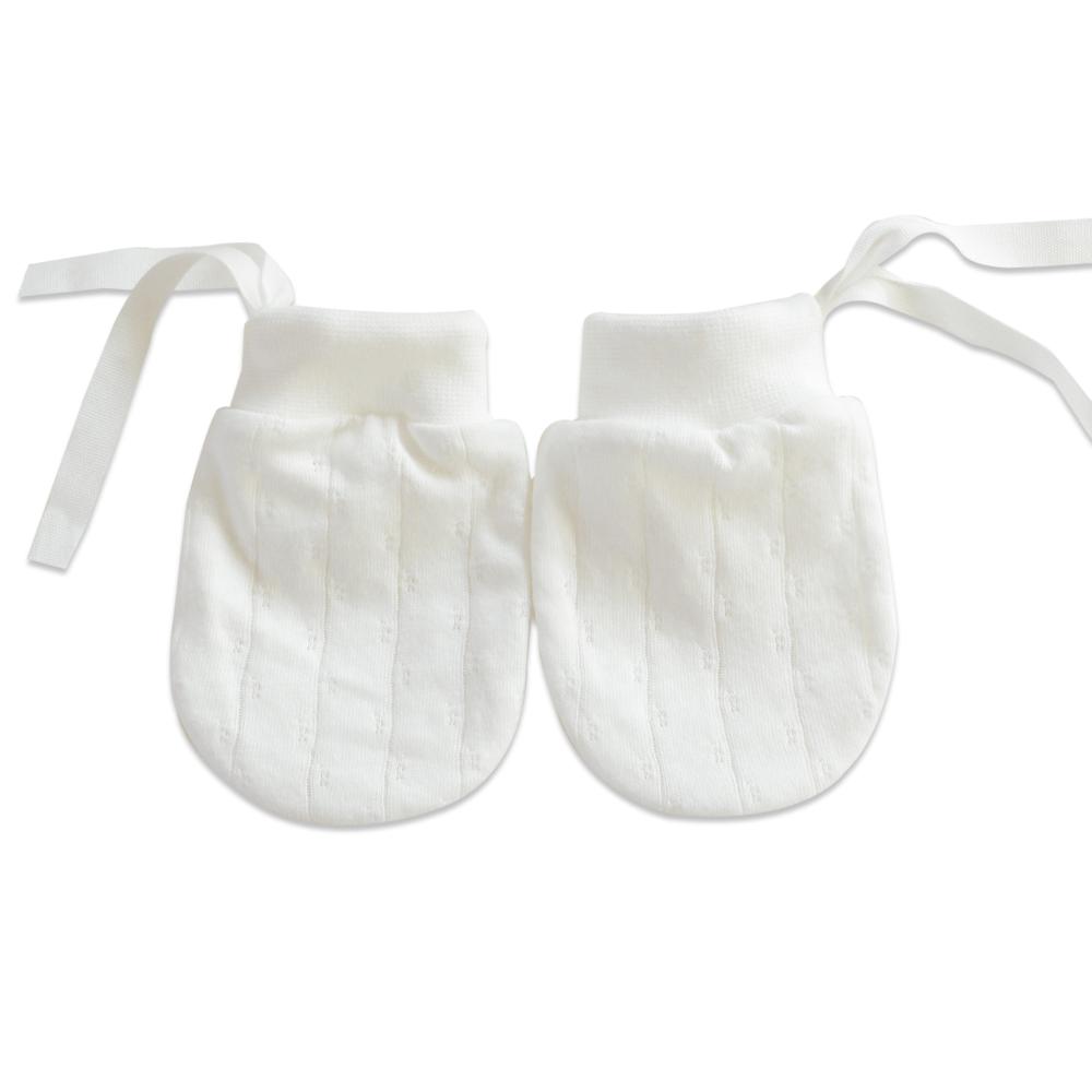 Breathable Baby Anti-Scratch Teething Gloves - Newborn Infant Mittens for All Seasons