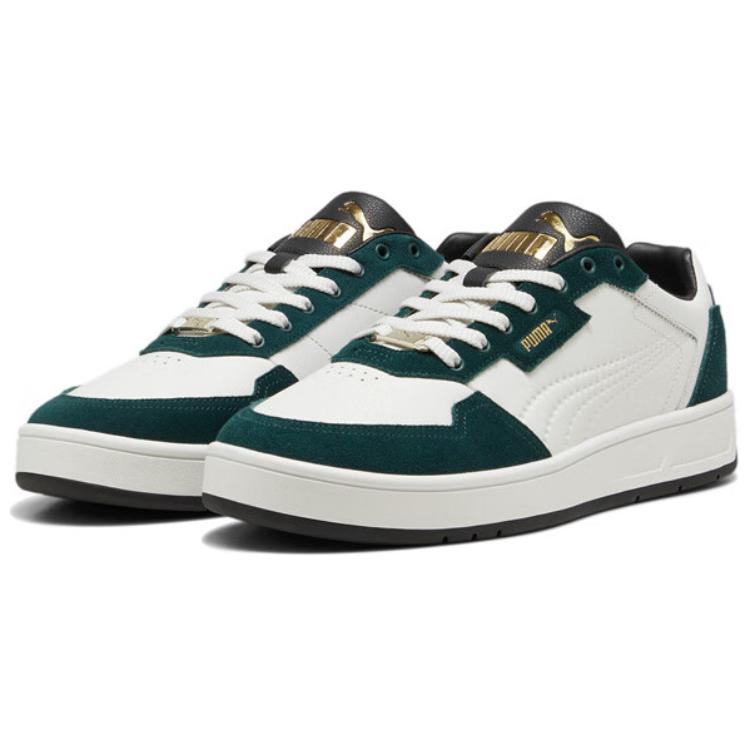 Puma Pohodlné Módní Tenká Podrážka Nízké Tenisky Unisex Tenisky Bílá Zelená 395087-06