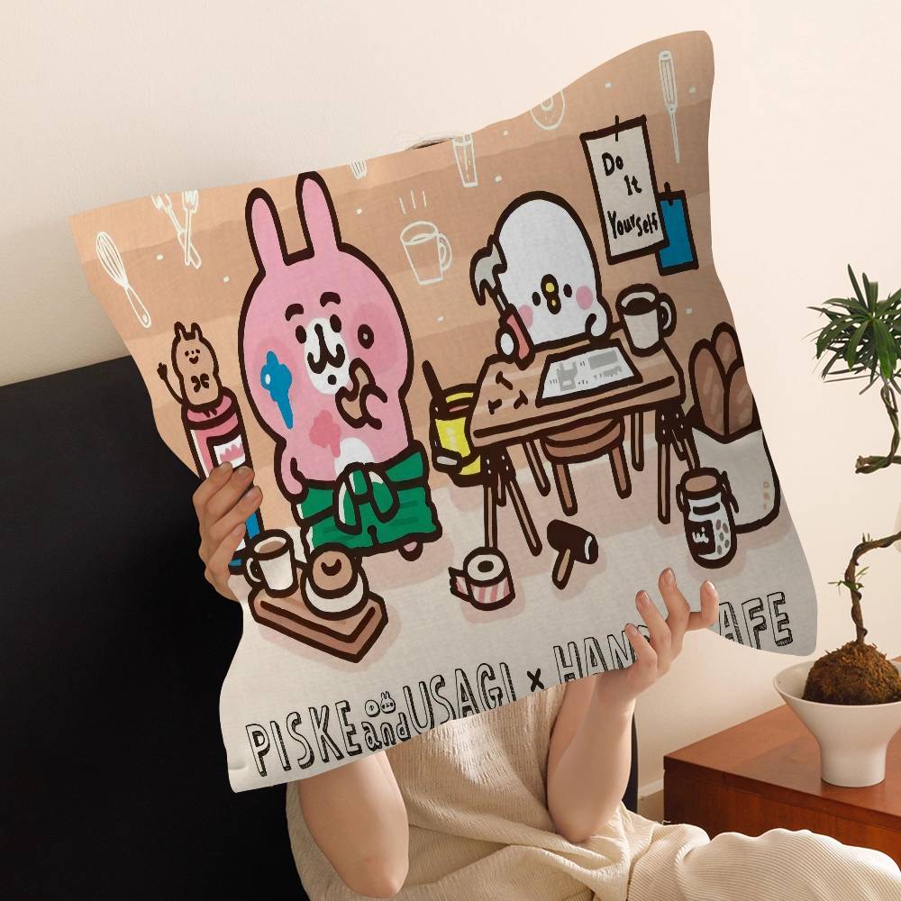 I-Illustrator K-Kanahei Stitch Lucky Dragon pillow cover sofa cushion cover home room decoration children gift