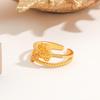 Douyin Bestseller: Copper Coin Treasure Basin Yuanbao Ring - Fashionable Gift for Girlfriend