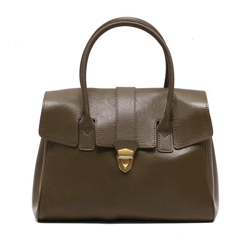 Tote Bag, Large-capacity Briefcase, Fashionable and Elegant Handbag, Retro Commuting Large Bag