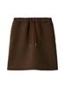 Emi Cardboard Mini Brown Women's Skirt, 13WCS254082,