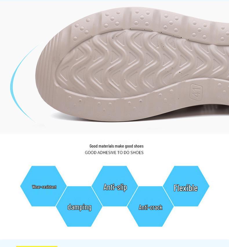 2025 Men's Summer Breathable Mesh Slip-On Sports Shoes