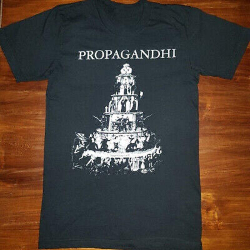 Propagandhi band Album Men Tshirt Black Short Sleeve All Sizes S to 5XL Unisex T-Shirt M