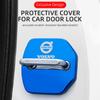 4pcs Car Styling Auto Door Lock Cover Car Sticker Case For XC70 XC90 XC60 XC40 V90 V60 XC60 V40 S80 S60 S90 C40 XC40 V70