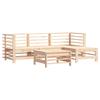 VidaXL Garden Lounge Set with Cushions 5 Pcs, Sofa with Backrest and Armrest, Furniture Set with Coffee Table Patio 3185801