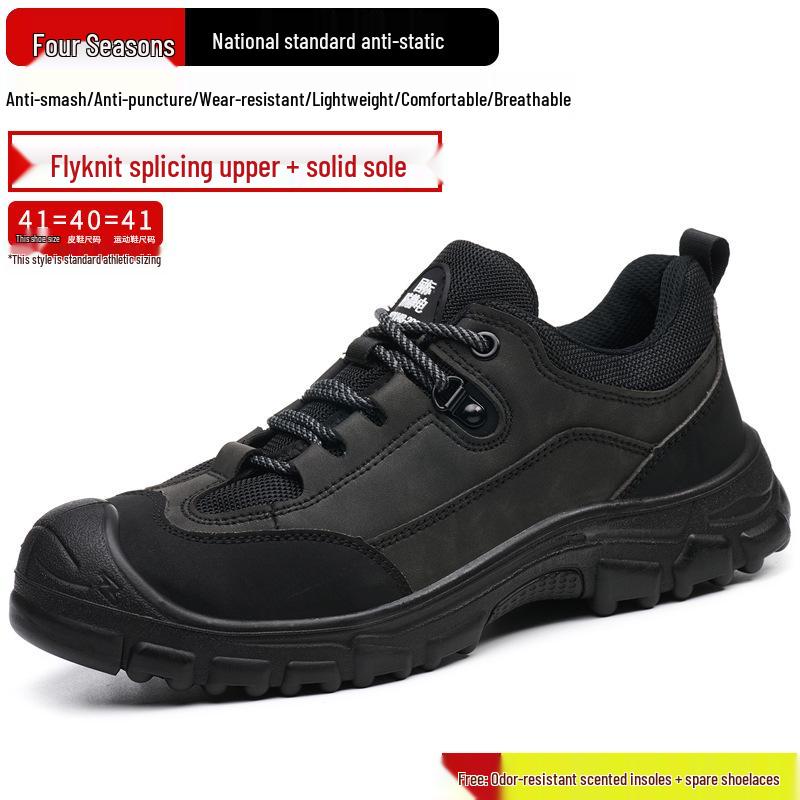 Scarpe da Lavoro Antistatiche di Sicurezza da Donna - Leggere, Comode, Traspiranti, Antishock, Antiperforazione, Antiscivolo per Cantieri & Stazioni di Servizio.