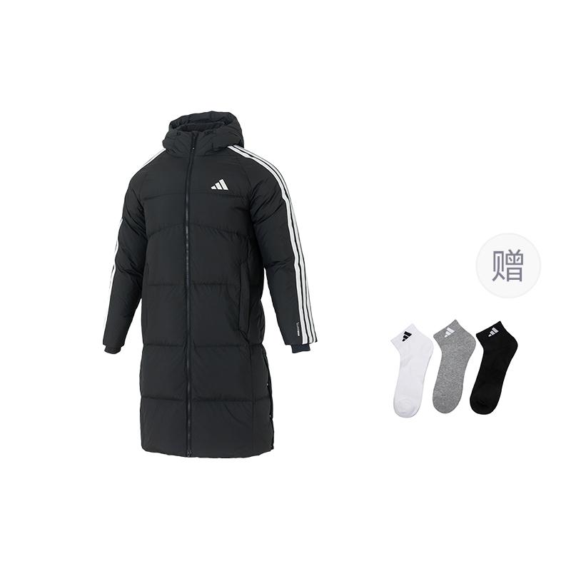 Adidas 3 Stripes 3S L DOWN JKT Down Jackets & Coats Men's Black KC2498