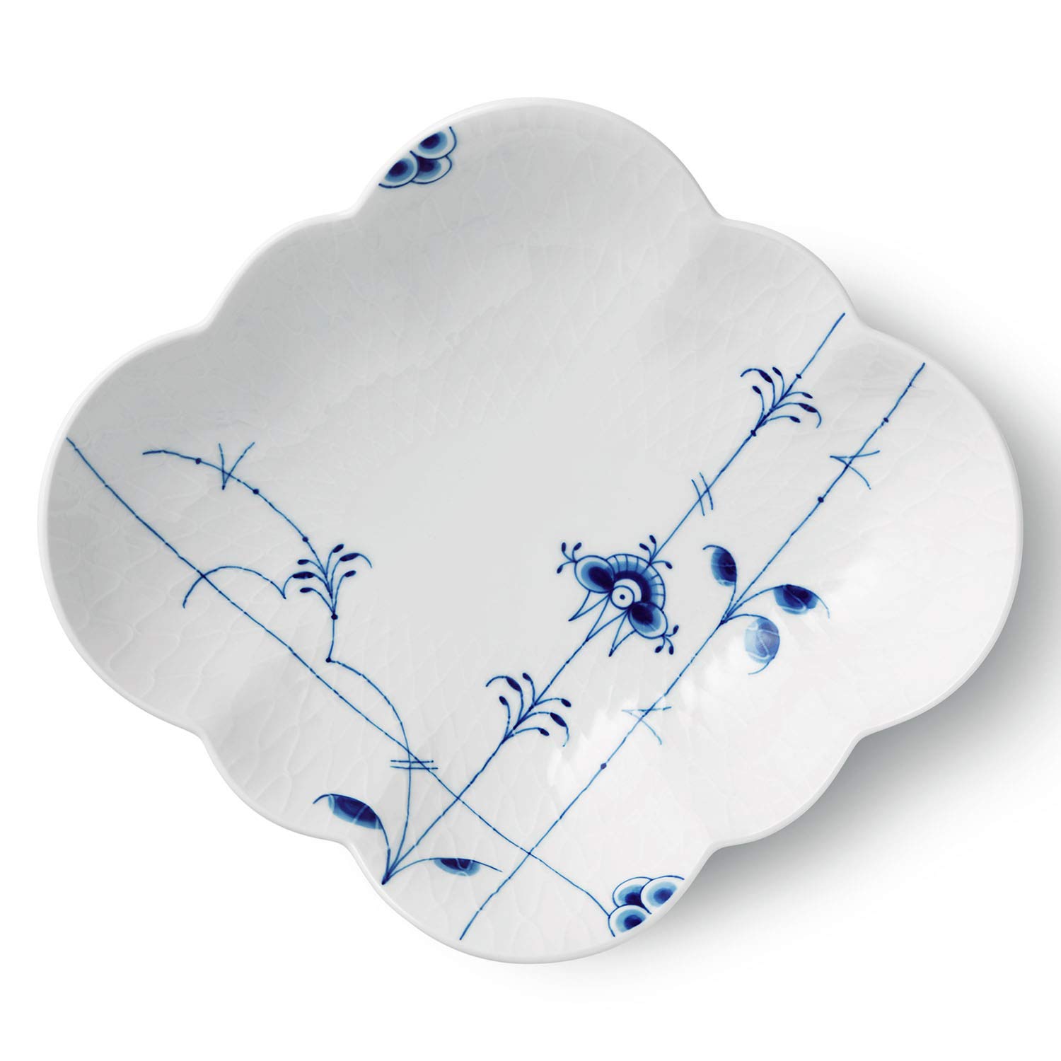 

Импортная ваза для цветов Royal Copenhagen Blue Palmette 26 см 1025834 [Обычный продукт] белый