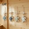 Coastal Wall Decor Lighted Wooden Sea Turtle Decor Beachy with Warm LEDs Nautical Art Luminous Hanging for Balcony Porch & Beach House Decorative