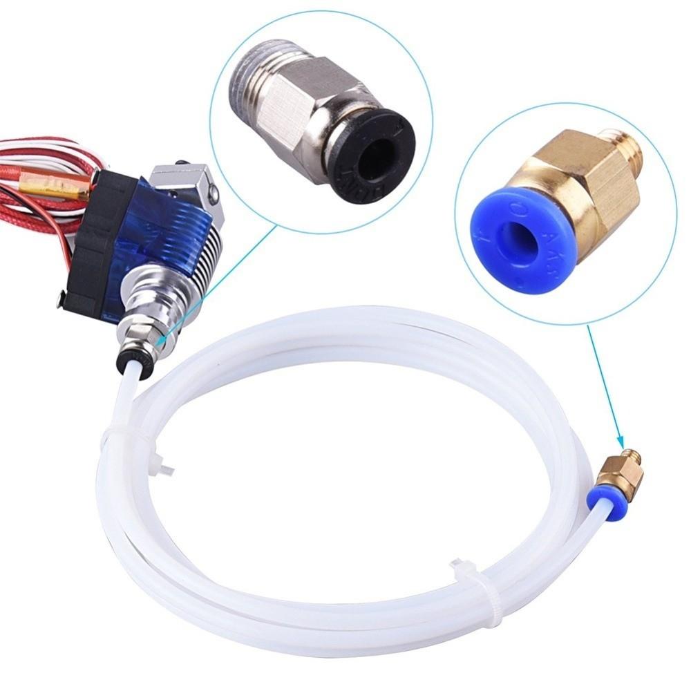 5 Meter Length Teflon Tube 1.75mm Filament Compatible PTFE Tubing PTFE Tubing Set For 3D Printer