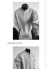 Men's Half-High Collar Hoodie: Autumn/Winter American Style, Heavyweight, Trendy Long Sleeve Top