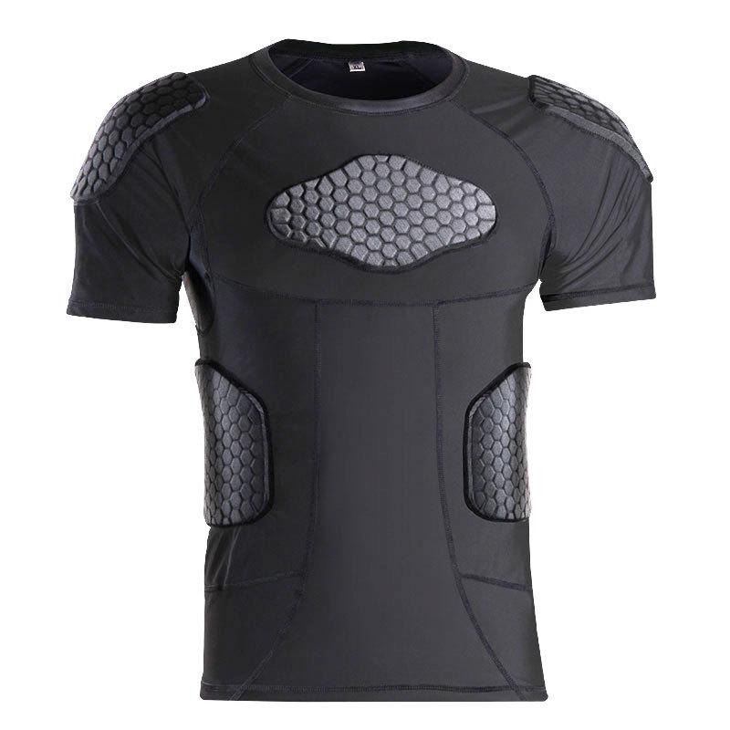 Anti-collision Long-sleeved Football Goalkeeper Suit, Football Suit, Ski Hip Protection, Chest Protection, Basketball Sports Training Suit.
