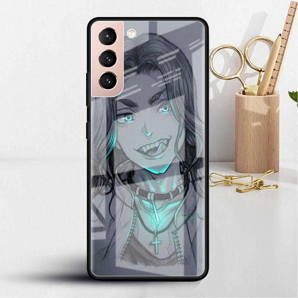 Glashülle für Samsung Galaxy S22 S20 FE S21 5G S10 S9 Plus Note 10 20 Lite Gehärtete Handyhülle Japanische Anime Tokyo Revengers