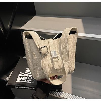 Bucket Bag Women's Summer New Fashion Texture Versatile Portable Shoulder Crossbody Small Bag