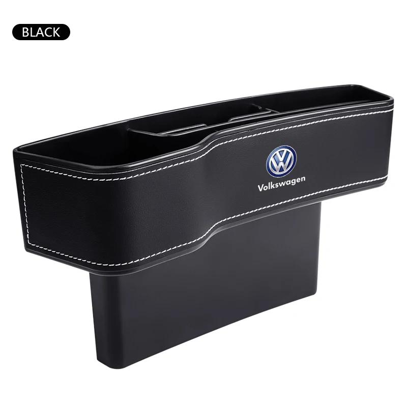 

For Volkswagen Car Seat Gap Slit Pocket Seat Organizer Storage Box Car Accessories For Volkswagen CC R-Line GTI T5 T-ROC R Polo