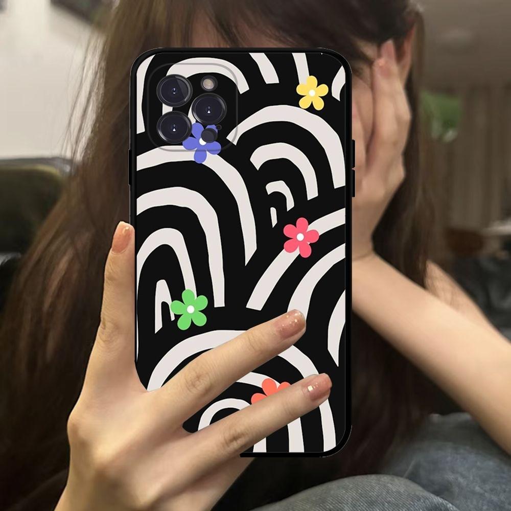 Daisy Flowers Phone Case For IPhone 16 15 14 11 12 13 Mini Pro XS Max Cover 6 7 8 Plus X Funda Shell