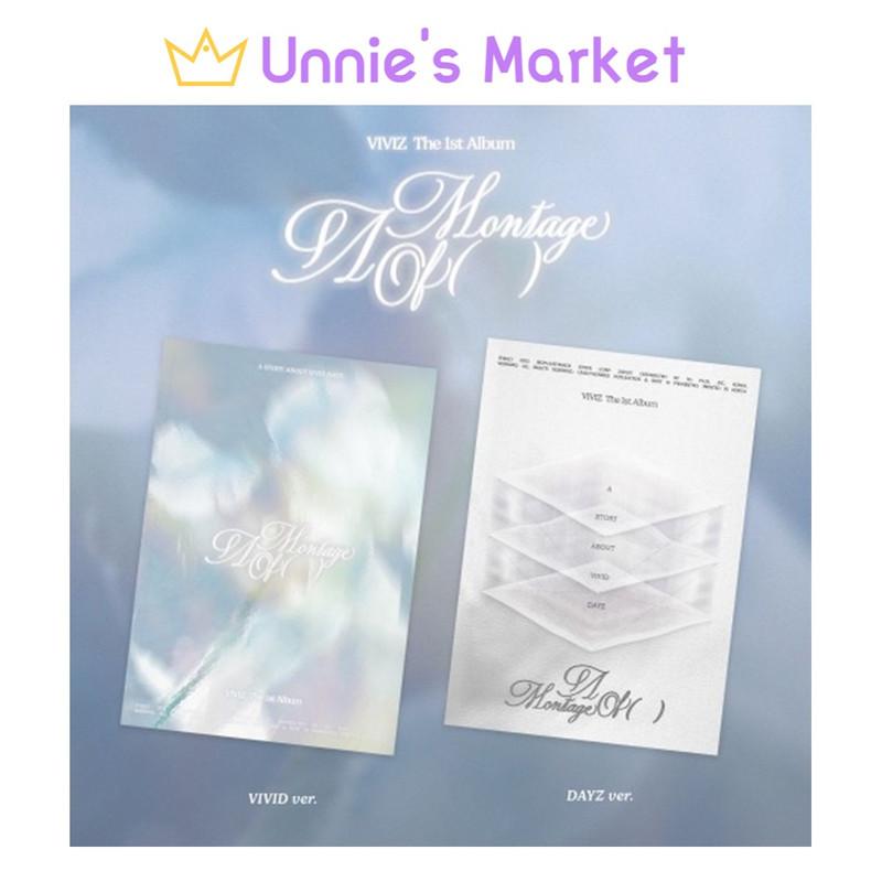 

[Pre-order] VIVIZ - The 1st Album ‘A Montage of ( )’ (VIVID VER. / DAYZ VER.) RANDOM VER.