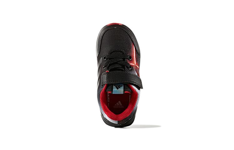 Star Wars x Adidas El I Abrasion Resistant Abrasion Resistant Low top Toddler Shoes Black Red Infant And Toddler BA9397