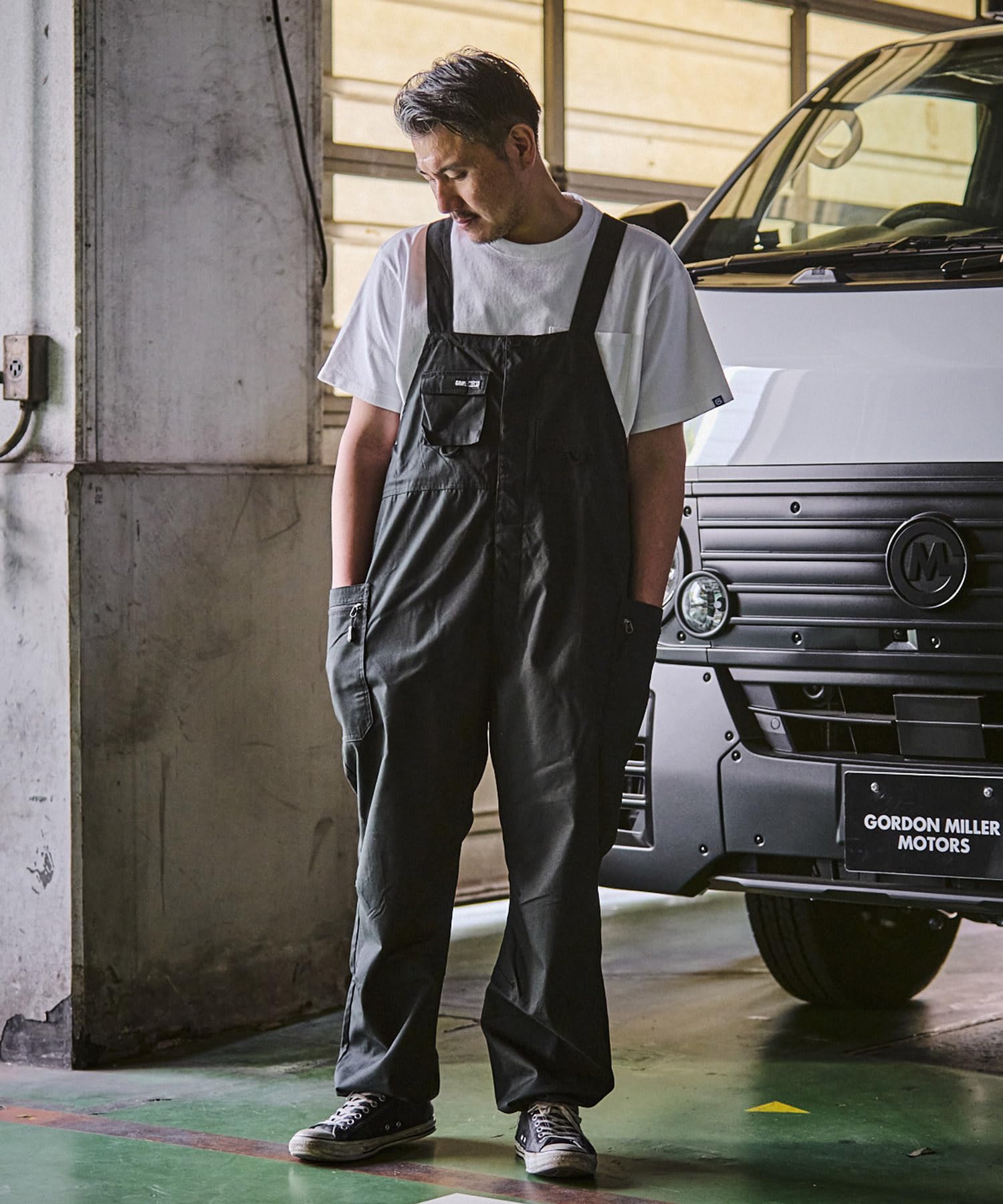 

GORDON MILLER Men s GRIP SWANY x GORDON MILLER Flame-Retardant Braze Shield Overalls, Sumikuro, Size XL (Product Code: 1668082)