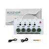 Versatiled 4 Channel Sound Mixer Metal Construction Suitable For Podcasts And Home Recording