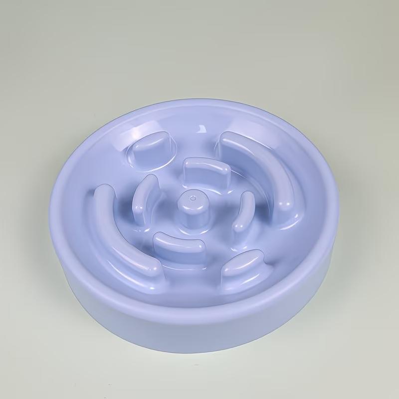 PP Material Slow Feeder Dog Cat Bowl, Anti-choke Slow Eating Pet Food Bowl, Non-slip Slow Feeder Bowl for Dogs Cats