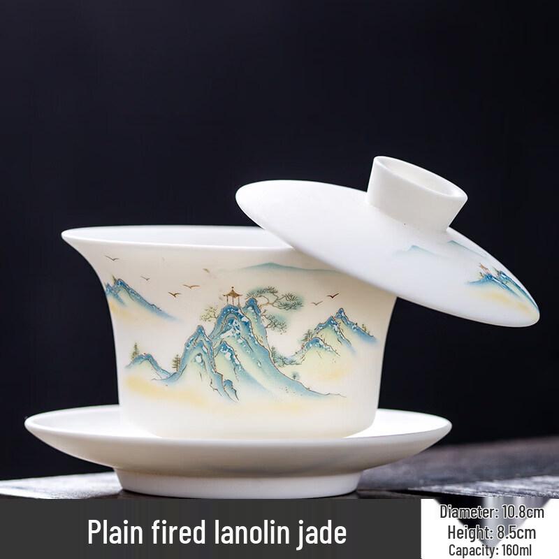 Yuluo Ceramic Gaiwan Teacup