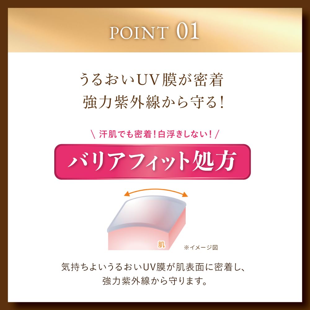 SKIN AQUA Super Moisture Barrier UV Gel 100g hyaluronic UV super (Contains acid, close-fitting protection, SPF50+ PA++++, waterproof)