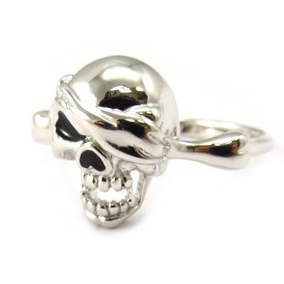 Silberring 'Totenkopf'