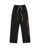 Garter Gallery Side Logo Cross Sweat Pants_Black