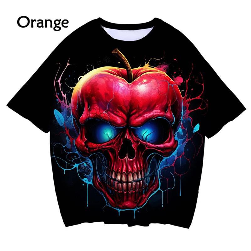 

Funny 3D Printing Men And Women Casual Fashion Hip-hop T Shirt Short-sleeved Personality Street Cool T-shirt Women Couple Clothe 6XL