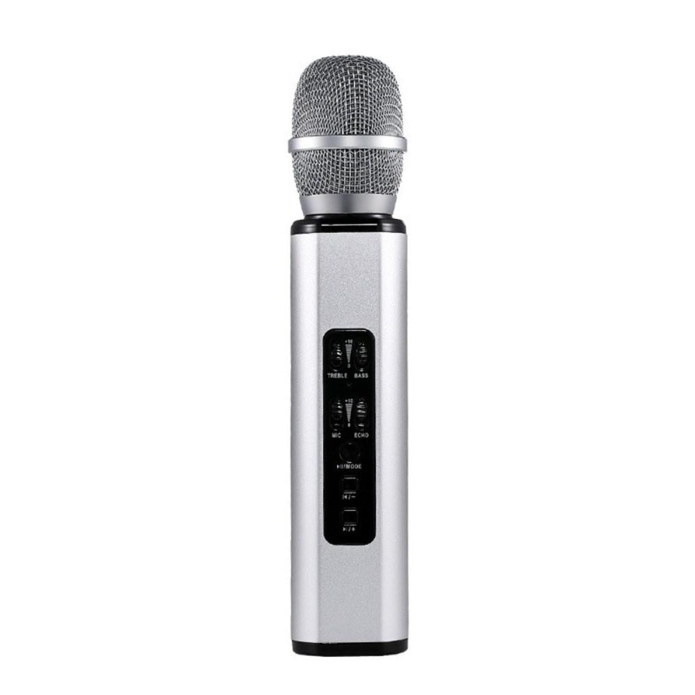 Professional Karaoke Microphone Portable Karaoke Speaker Microphone Bluetooth Microphone Bar