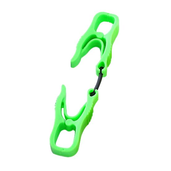 

Зажим для перчаток Износостойкий Компактный дизайн Многоцелевой Утолщенный Увеличенный Зажим А-типа Защита от падения Держатель для рабочих перчаток A