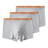 3 Pezzi Biancheria Intima da Uomo Boxer da Uomo Traspirante U Convesso Mutande Comode Mutande L XL XXL 3XL 4XL
