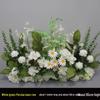 Wedding Aisle Blue Artificial Flower Row Decoration