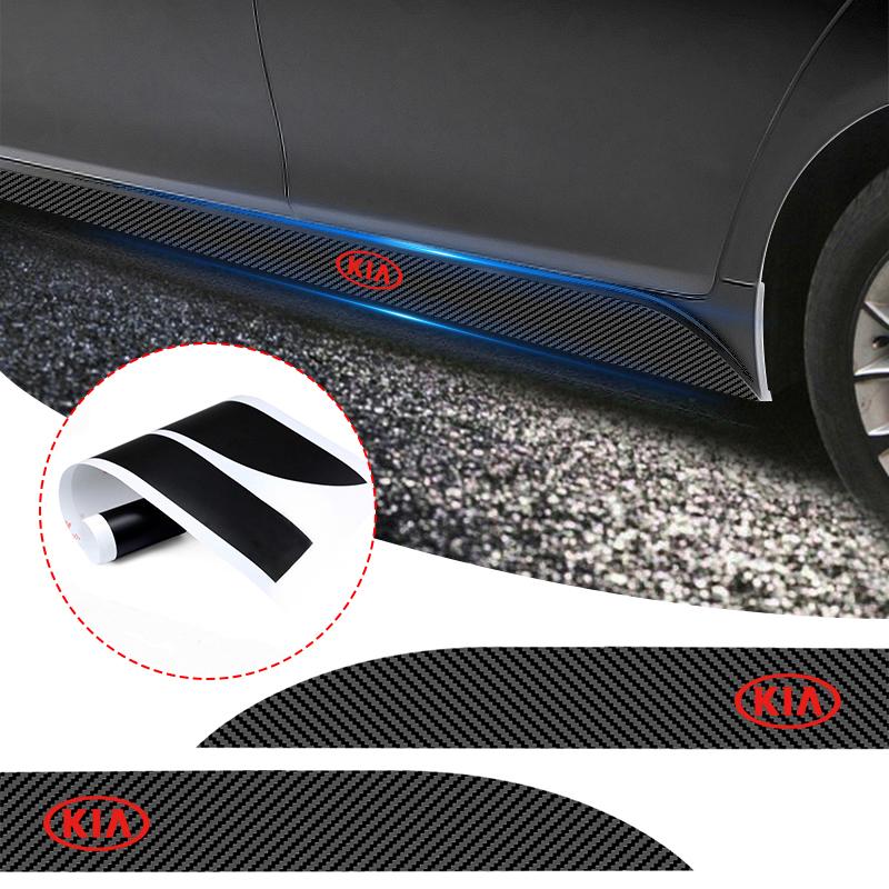 2 Adet Araba Kapı Yan Çizgileri Etek Sticker Gövde Vinil Çıkartma Araba Styling KIA Sportage Ceed Rio 3 4 Picanto Sorento Optima Cerato Soul Amanti İçin