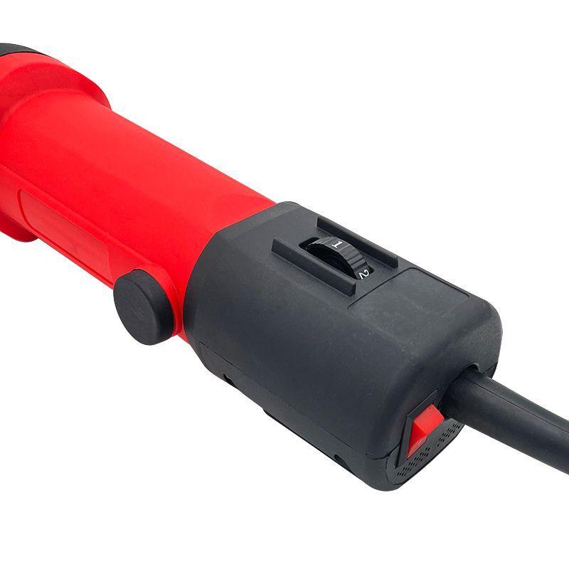 Professional electric sheep clipper with speed control, red