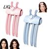 Strumento per lo Styling Quotidiano dei Capelli 2 Pezzi Clip Riscaldata per Volume, Arricciacapelli Elettrico Volumizzante per Radici, Pettine Accessorio Portatile per Sollevamento in 3 Minuti per Capelli Piatti, Dual
