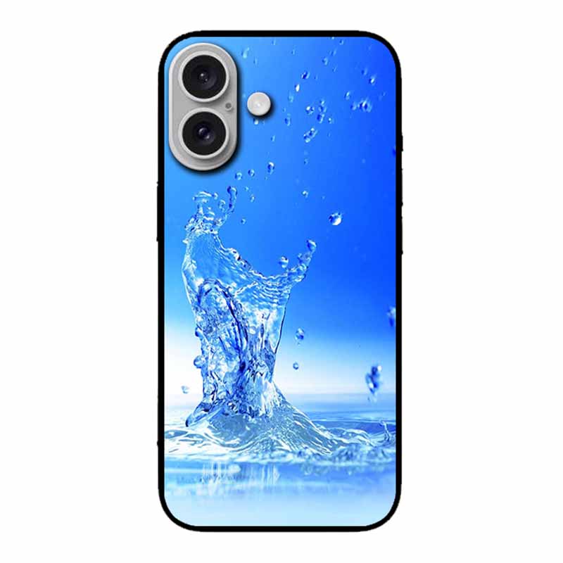 For Iphone 17 5G Case 2025 6.3" Bag Flowers Black TPU Silicone Soft Back Cover For Iphone 16 Plus 17 Phone Case Shockproof Shell
